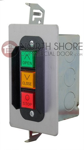 MMTC 3BF Interior Three-Button Flush Mount Control