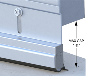 Xcluder Versa-Line Rodent Proof Passage Door Sweep Kit