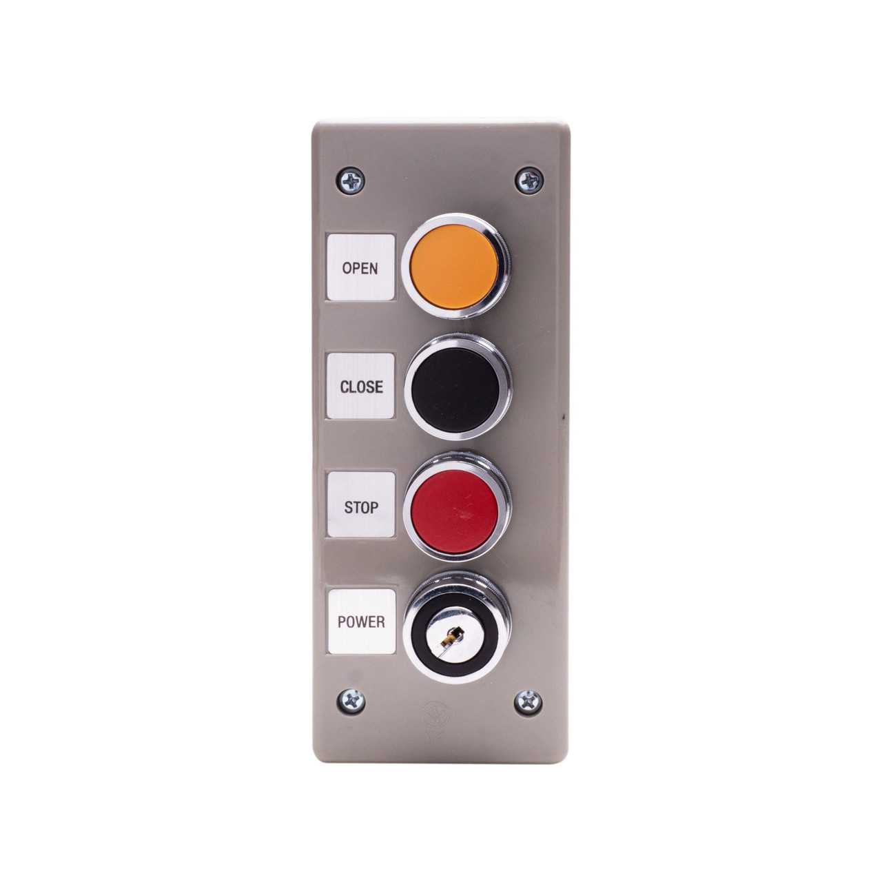 3BXLT Exterior Control Station – Keyed 3-Button Unit