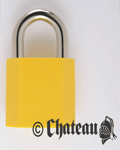Chateau C-409-BD-KA-YELLOW 1-1/2 Inch Keyed-Alike Padlock – Yellow