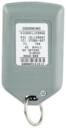 DKS 8066-080 MicroCLIK 1-Button Remote