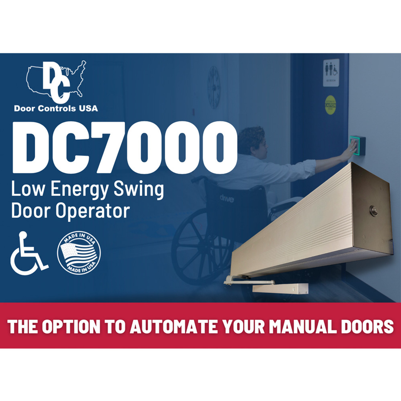 ADA-Compliant Low Energy Door Opener