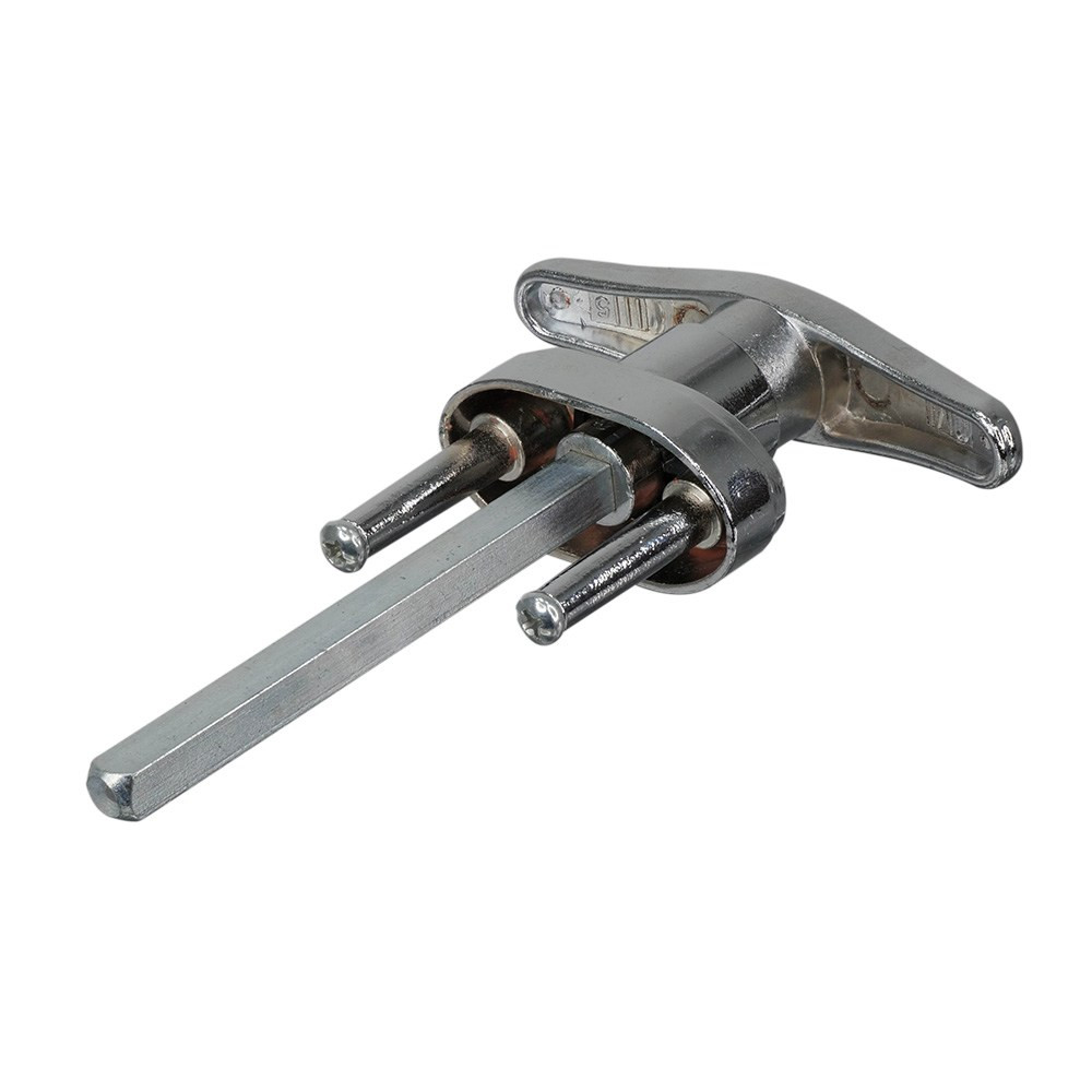 Keyed Garage Door T-Handle Lock with Hardware