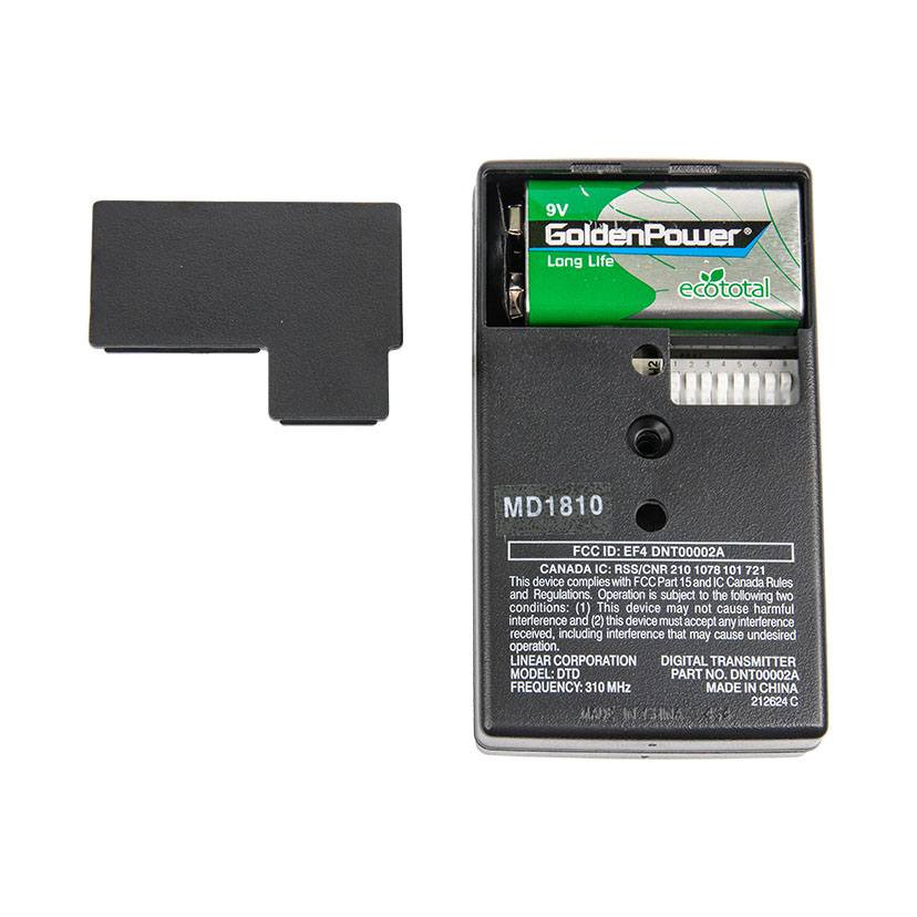 Linear Delta-3 DT 1-Channel Garage Door Remote