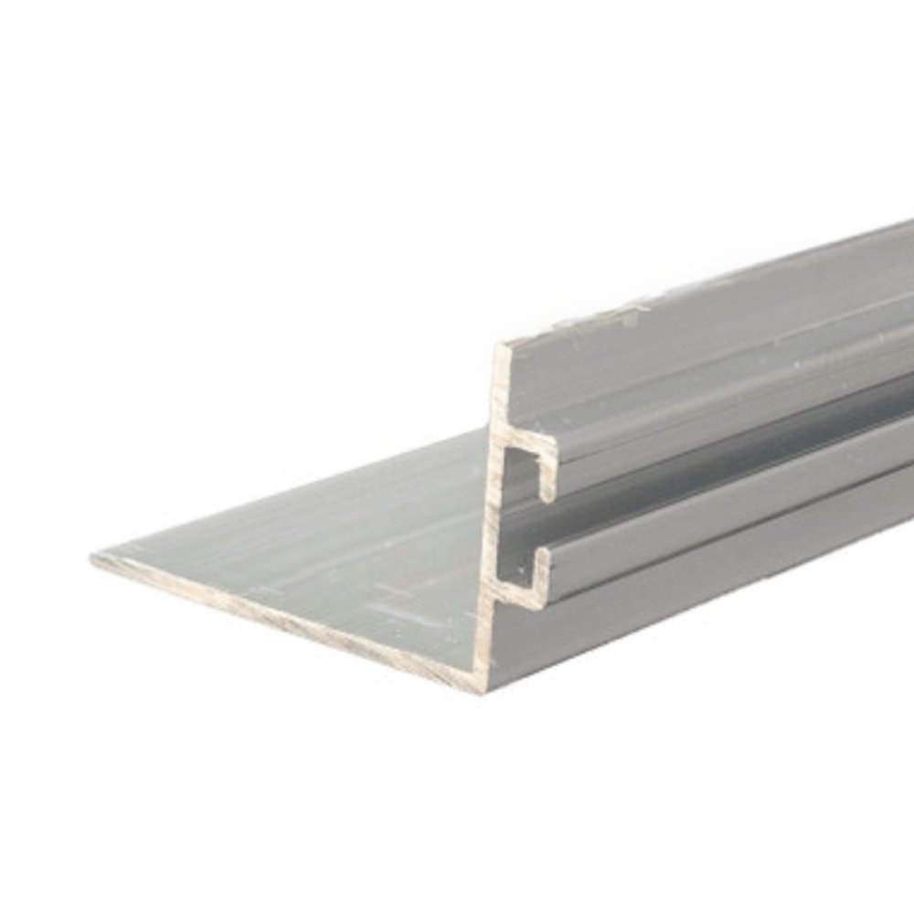 1 x 1.5 L-Shaped Aluminum Garage Door Retainer