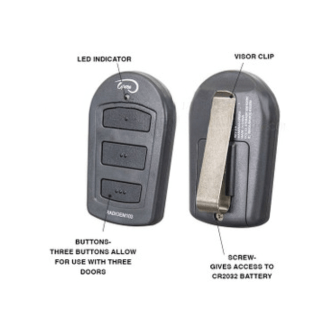 Manaras Garage Door Remote | Action Direct