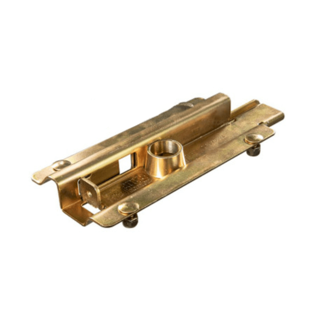 Yellow Zinc Latch for Janus Roll-Up Warehouse Doors