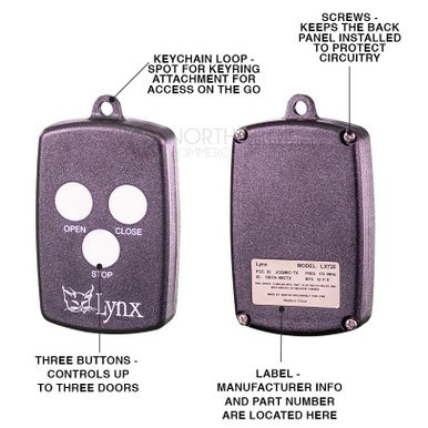 Napoleon Lynx LX720 3-Button Remote