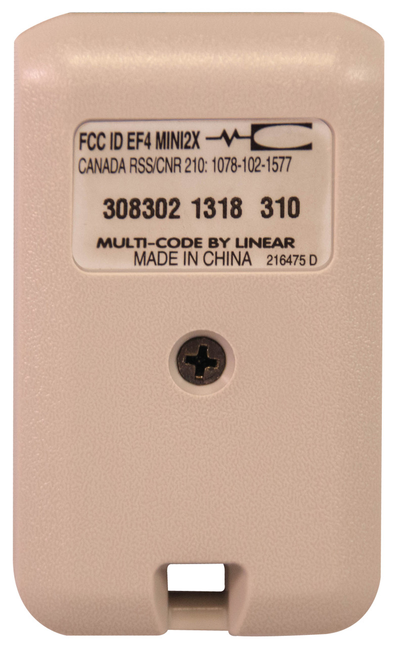 Multi-Code 3083 Mini Transmitter – 310MHz