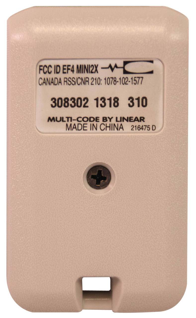 Multi-Code 3083 Mini Transmitter – 310MHz