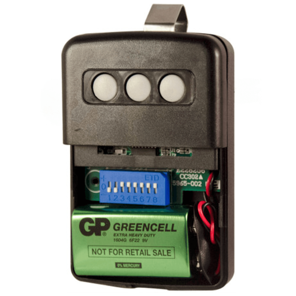 Pulsar 8833T Garage Door & Gate Opener Remote 318 MHz