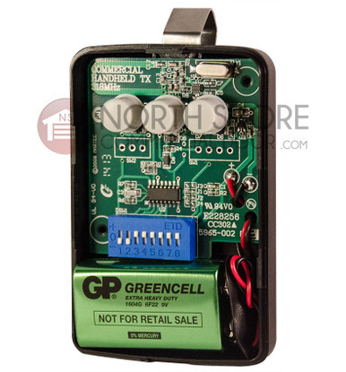Pulsar 8833T-OCS Remote 318MHz for Gates & Garages