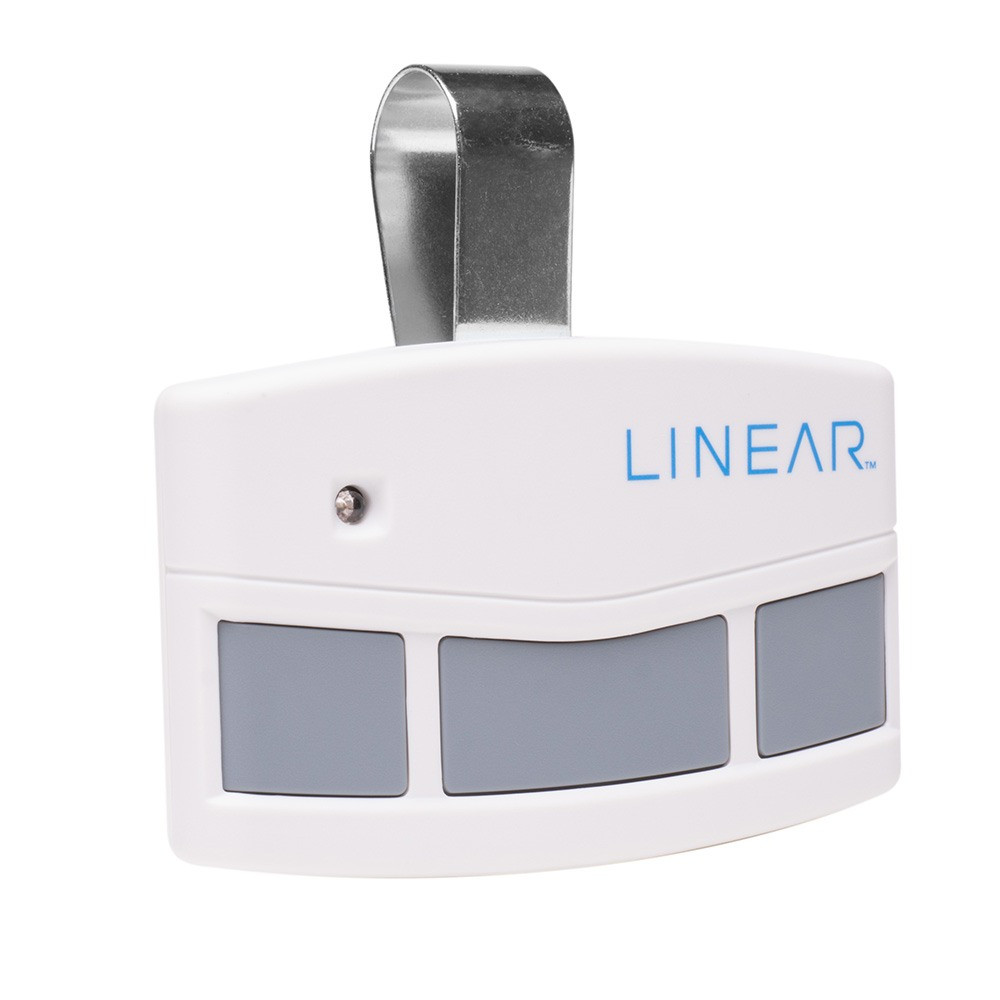 Linear MTR3 3-Channel Visor Transmitter | MegaCode 318 MHz