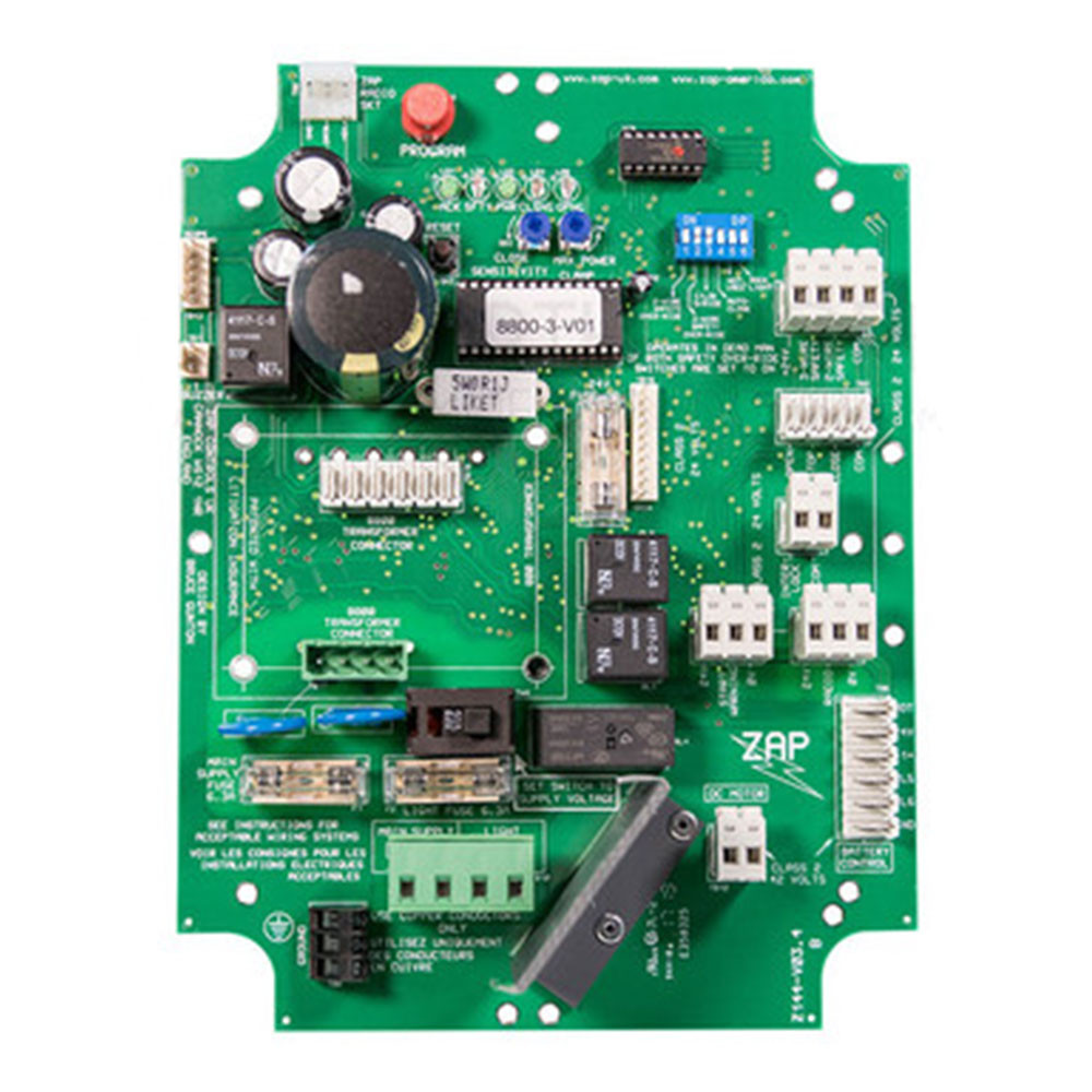 ZAP 8800 Series 3-Panel Circuit Board Replacement