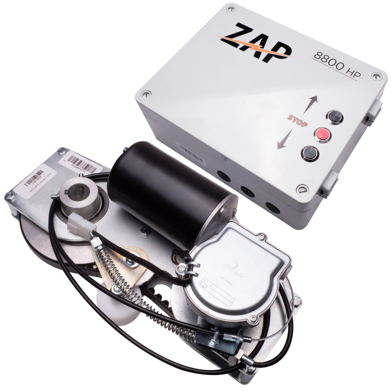 ZAP 8825-HP Series 3 High Power Sectional Jackshaft Garage Door Opener