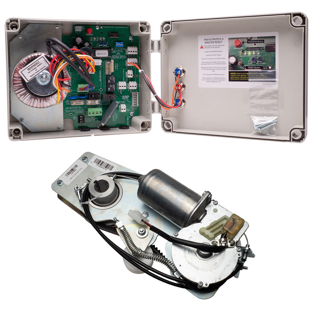 Zap 8825-3 Side Mount DC Garage Door Operator