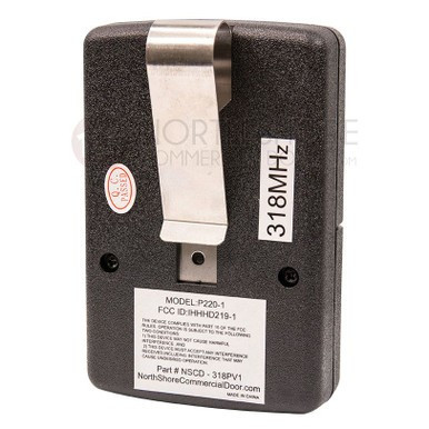 NSCD-318PV1 Allstar Compatible Remote | 318 MHz Garage Door Opener