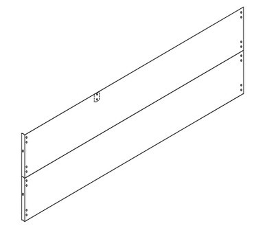 TODCO 29556 Commercial Truck Door Intermediate Panel