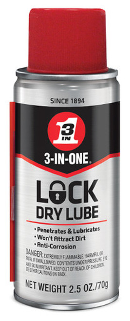 3-In-One Lock Dry Lube 3-In-One Lock Dry Lube