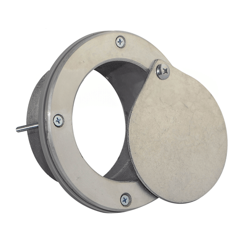 Aluminum 4 inch Exhaust Port EP-4x2 for Insulated Garage Doors