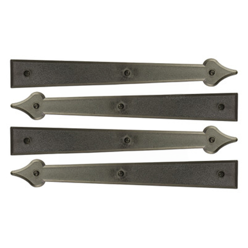 Garage Door Decorative Spade Hinge 16"
