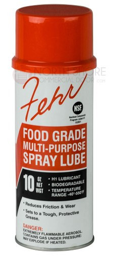 Fehr Food Grade Garage Door Lubricant