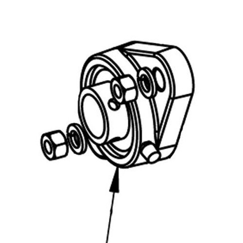 Manaras BEARING047 1" Id 2-Bolt Flange Bearing Manaras BEARING047 1" Id 2-Bolt Flange Bearing