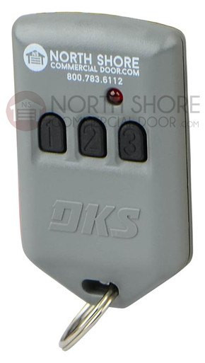 DoorKing 8068-080 MicroCLIK 3-CH Micro Gate & Garage Door Opener Transmitter 318 MHz