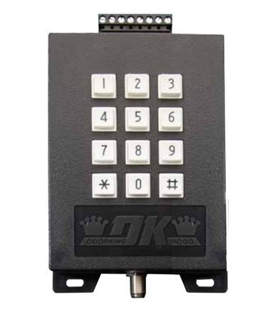 DoorKing 8054-081 MicroPLUS Gate and Garage Door Receiver - 50 Memory