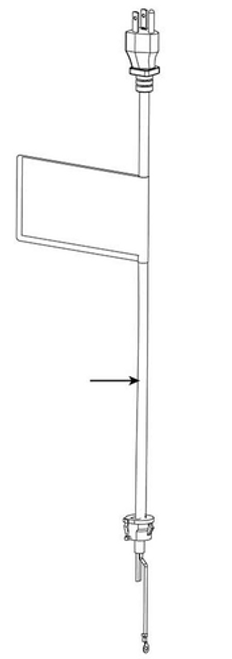 Genie 24567R.S Stealth Garage Door Opener Cord and Plug Genie 24567R.S Stealth Garage Door Opener Cord and Plug