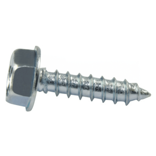 Garage Door Lag Screw, 1/4" X 1", Regular Profile