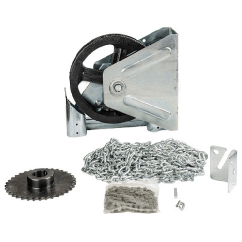 Wall Mount Chain Hoist Gear Reduced Drive  -1in Shaft 2000R-1