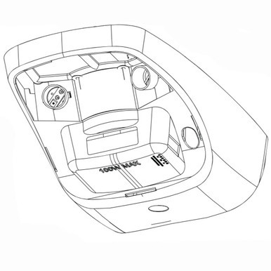 Genie 38313S.S Powerhead Cover, PowerMax 1500 (4062)