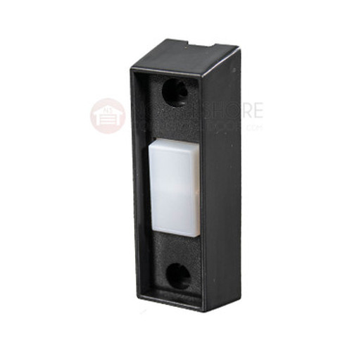 GENIE Series II Push Button Wall Station with LED, Black - GWC-BX (29599S.S)