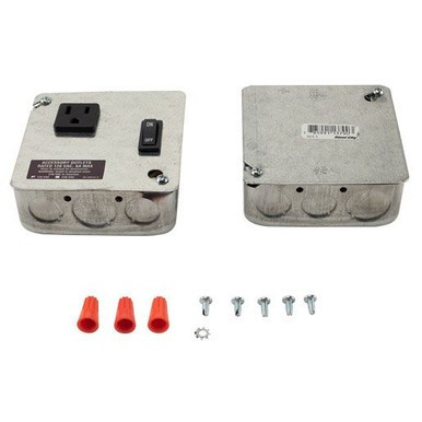 LiftMaster K77-37709 Junction Box with On/Off Switch and Receptacle