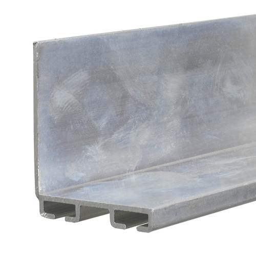 2"x2" L-Shaped Aluminum Bottom Seal Retainer