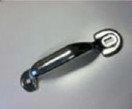 Janus Mini Steel Door Handle
