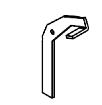 Micanan MM00189 PIVOT BRACKET HR LEFT (standard) MSI0184 (BRAKE OPTION)