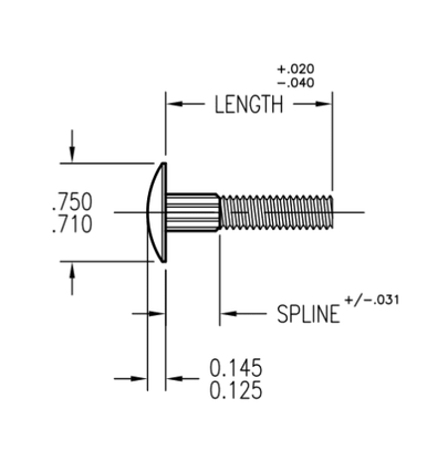 TODCO, TODCO-CB-1, Hinge Fastener Replacement Kit