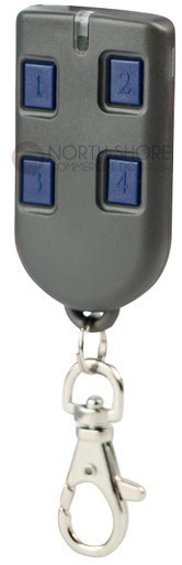 Transmitter Solutions 318LIPW4K Garage Door Opener Keychain Remote