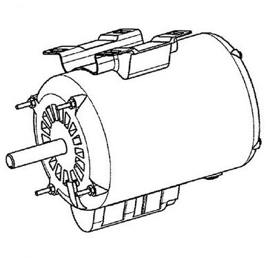 Manaras MOTOR274 Motor 3/4HP - 600V - 3PH