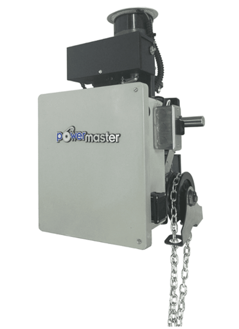 PowerMaster D-MG | DC-Powered Hoist Operator w/ 100-Cycle Battery BackUp PowerMaster D-MG | DC-Powered Hoist Operator w/ 100-Cycle Battery BackUp