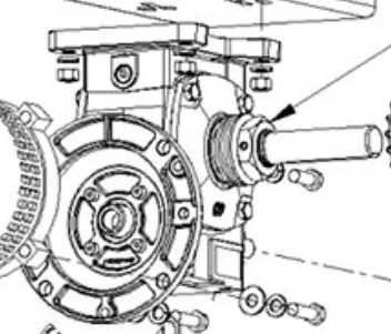 Manaras REDUCER025 Reducer DSM 55 45:1 FR56C (1/2, 3/4, 1HP)