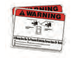 USAUTOMATIC 601020 SAFETY SIGNS