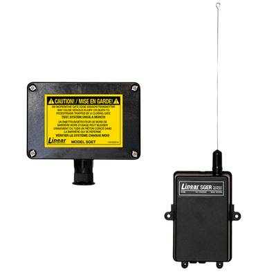 Linear SGEK AC or DC Powered Supervised Gate Edge Kit 
