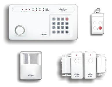 SkyLink SC-100 Wireless Home Security System Deluxe Kit