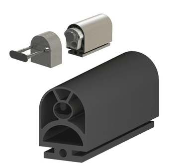 Transmitter Solutions SAFEEDGE5FT250NO Traditional Low Profile Edge Kit