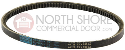 Zap 600611 Belt AX26 Replacement Zap 600611 Belt AX26 Replacement
