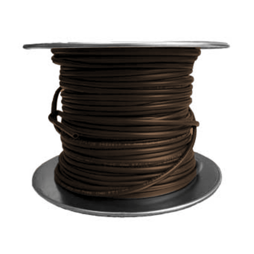 5 Wire, Solid, 2 Gauge Brown, 250'/Reel