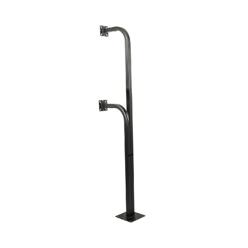 Security Brands 18-003 Dual Height Gooseneck Pedestal for Card Readers & Access Control Keypads